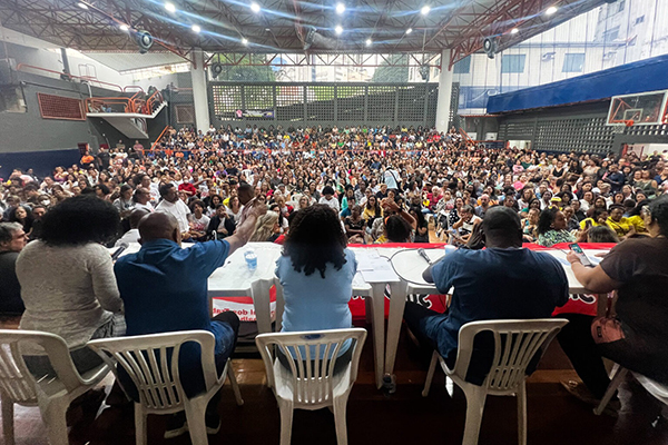 Assembleia dos professores municipais 