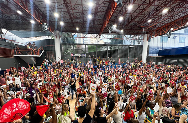 Assembleia dos professores municipais 