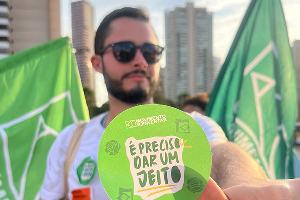 Carlos Brasileiro, dirigente nacional da Juventude do PDT e presidente da JS Bahia Carlos Brasileiro, dirigente nacional da Juventude do PDT e presidente da JS Bahia