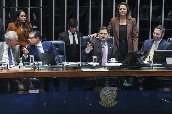 O presidente do Senado, Davi Alcolumbre (União Brasil-AP) O presidente do Senado, Davi Alcolumbre (União Brasil-AP)