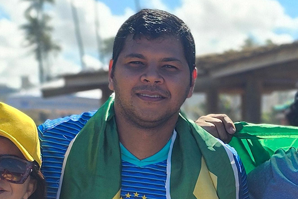 O deputado estadual Diego Castro (PL)