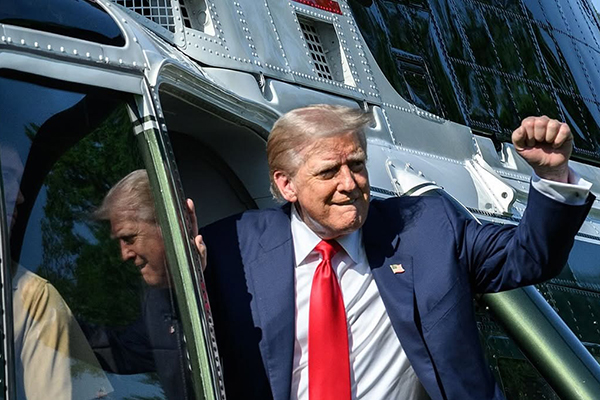 O presidente dos EUA, Donald Trump