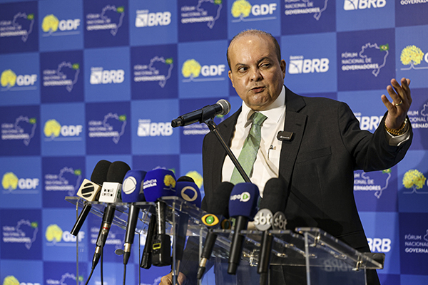 O governador do Distrito Federal, Ibaneis Rocha O governador do Distrito Federal, Ibaneis Rocha