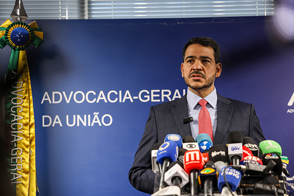 O ministro da AGU, Jorge Messias O ministro da AGU, Jorge Messias