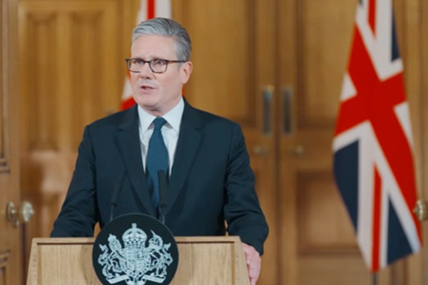 O primeiro-ministro do Reino Unido, Keir Starmer O primeiro-ministro do Reino Unido, Keir Starmer