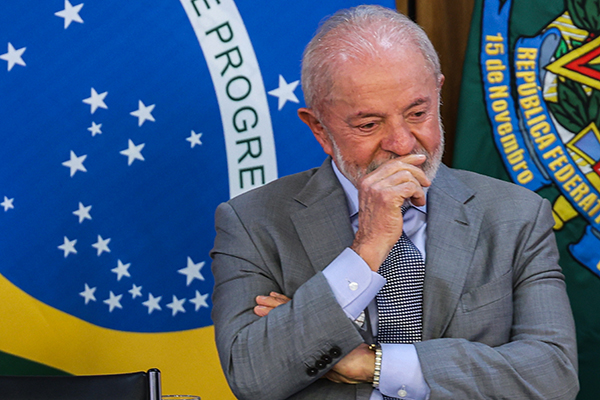 O presidente Lula (PT)