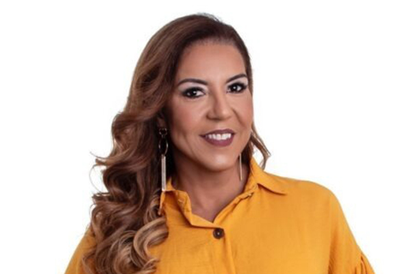 A prefeita de Ibicaraí, Monalisa Tavares (União Brasil)