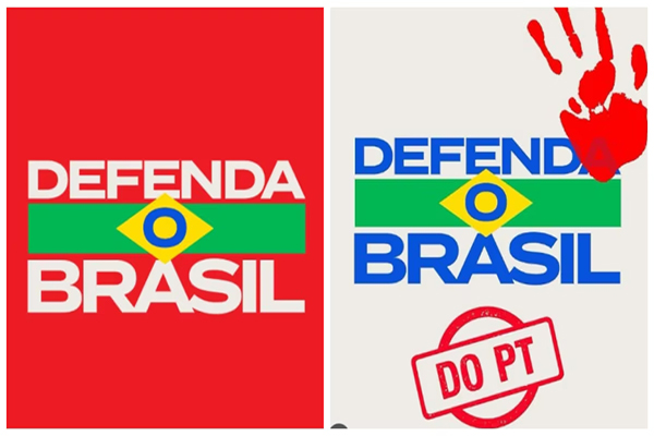 À esquerda, post original do PT, à direita, resposta do PL À esquerda, post original do PT, à direita, resposta do PL