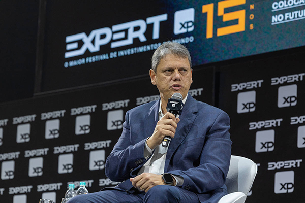 O governador de São Paulo, Tarcísio de Freitas (Republicanos) O governador de São Paulo, Tarcísio de Freitas (Republicanos)