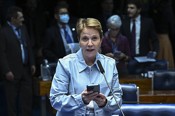 A senadora Tereza Cristina (PP-MS), vice-presidente da bancada ruralista e ex-ministra da Agricultura A senadora Tereza Cristina (PP-MS), vice-presidente da bancada ruralista e ex-ministra da Agricultura