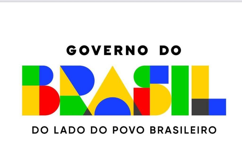 Logo do governo federal com o novo slogan "Governo do Brasil - Do lado do povo brasileiro", anunciado na reunião ministerial realizada pelo presidente Lula (PT) nesta terça-feira (26) Logo do governo federal com o novo slogan "Governo do Brasil - Do lado do povo brasileiro", anunciado na reunião ministerial realizada pelo presidente Lula (PT) nesta terça-feira (26)