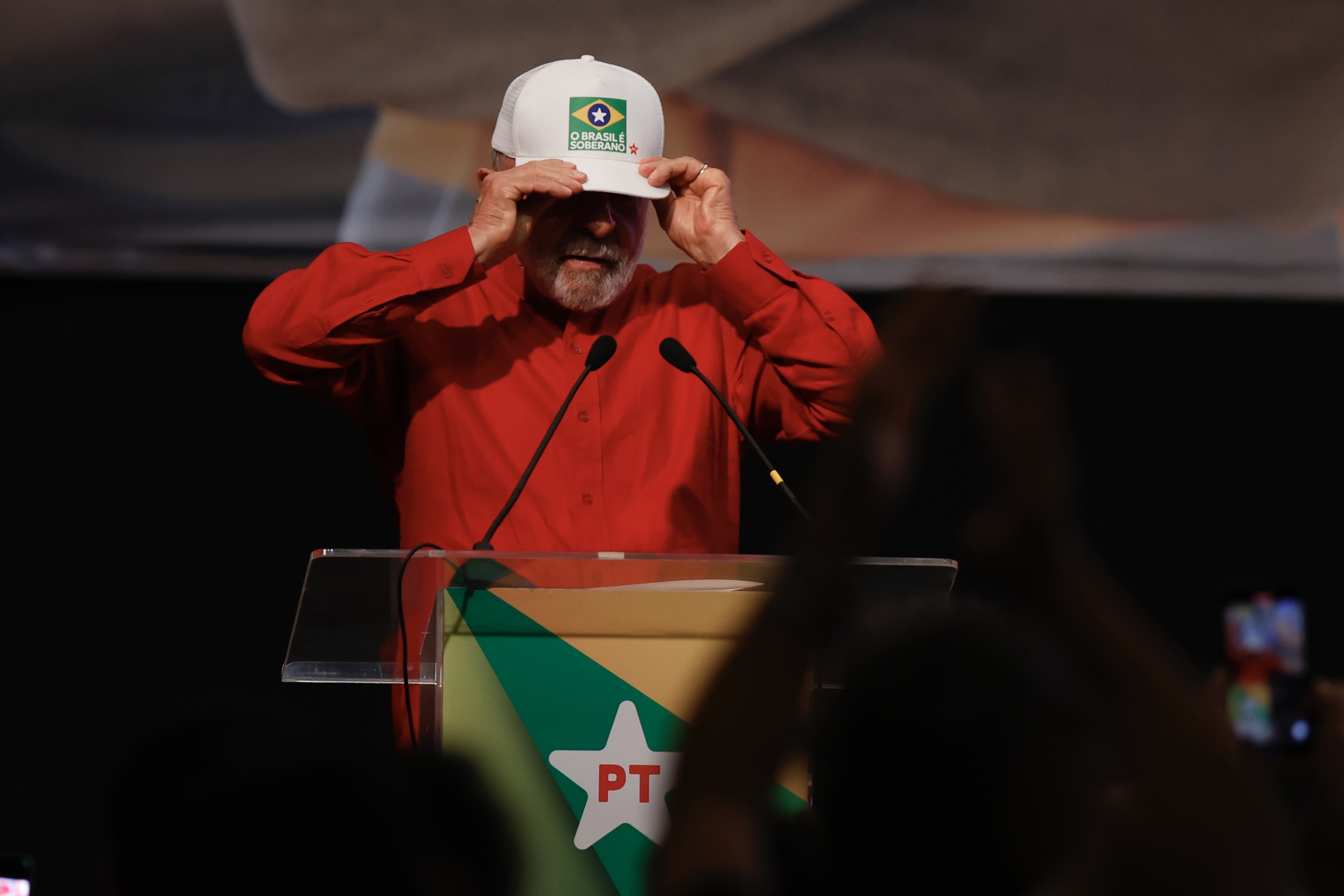 O Presidente Lula no 17° Encontro Nacional do PT neste domingo (3) O Presidente Lula no 17° Encontro Nacional do PT neste domingo (3)