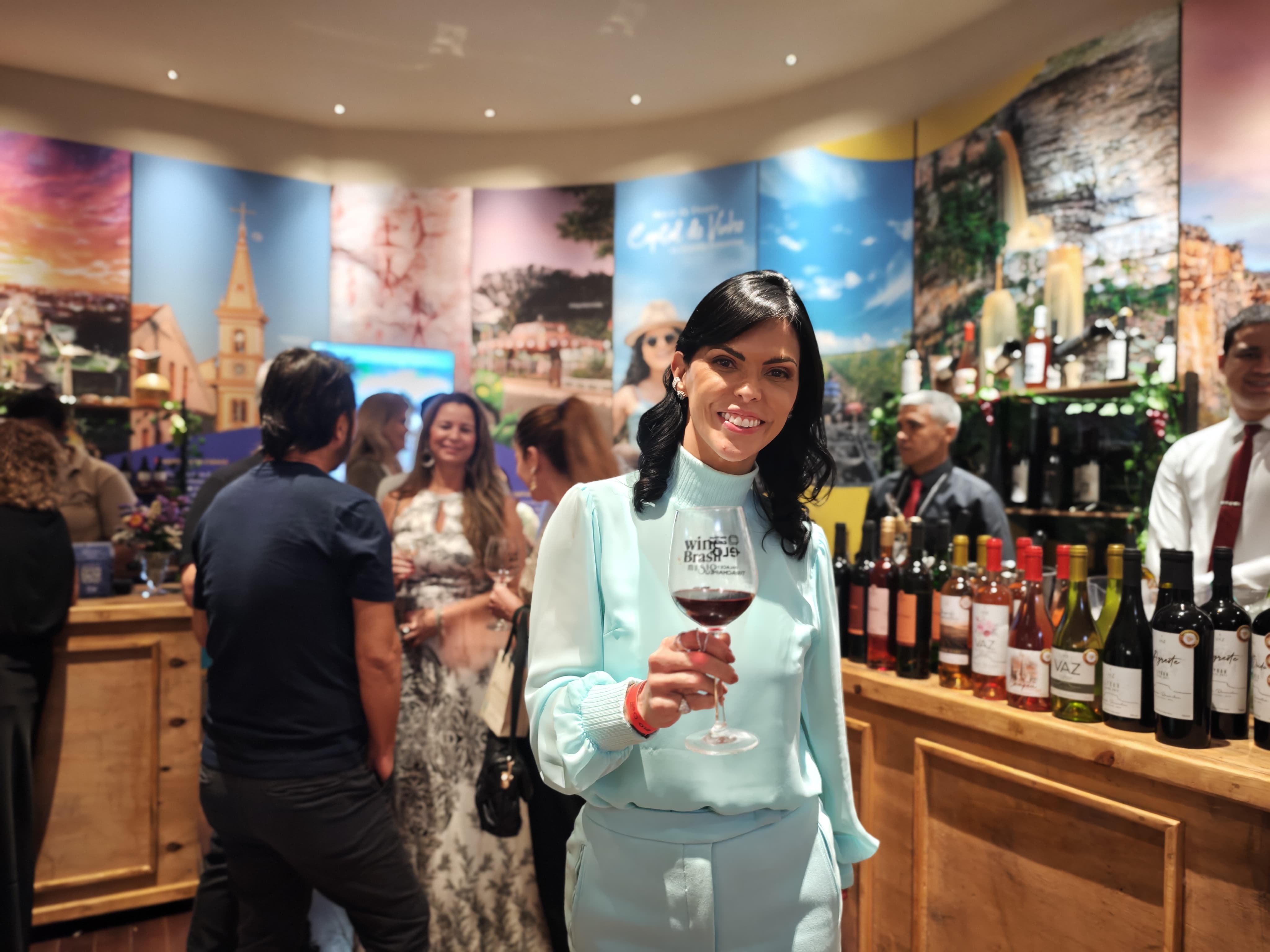 O festival é um dos maiores eventos de vinho do país O festival é um dos maiores eventos de vinho do país