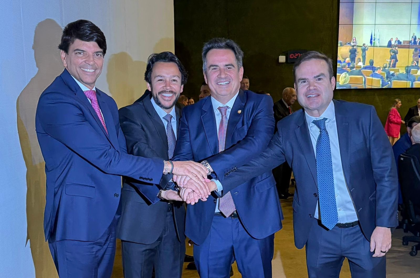 Cláudio Cajado, Mário Negromonte Jr., Ciro Nogueira e Cacá Leão