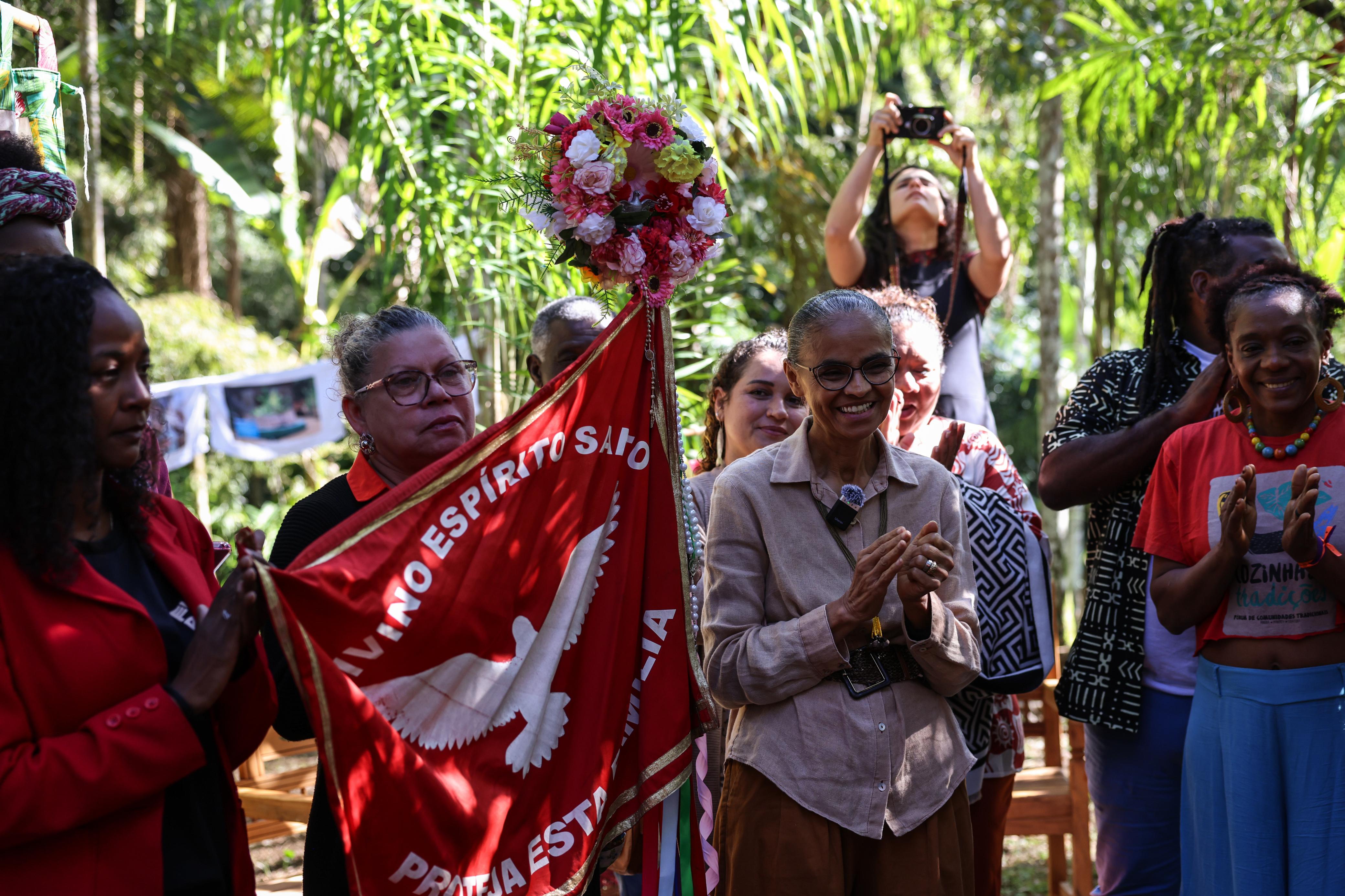 Visita ao quilombo do Campinho, na região de Paraty, Rio de Janeiro Visita ao quilombo do Campinho, na região de Paraty, Rio de Janeiro