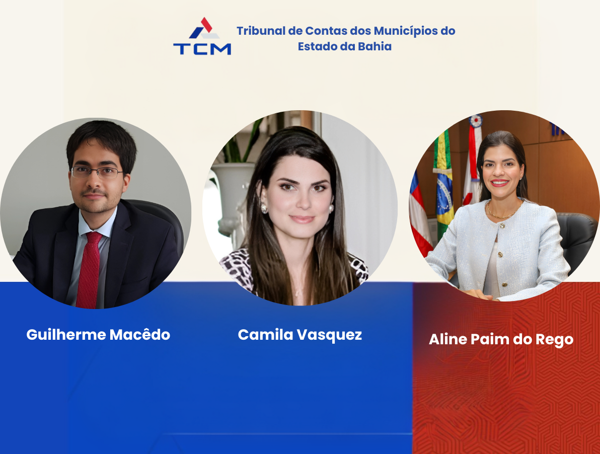 A lista é composta pelo procurador Guilherme Costa Macêdo e pelas procuradoras Camila Vasquez Gomes Negromonte e Aline Paim Monteiro do Rego A lista é composta pelo procurador Guilherme Costa Macêdo e pelas procuradoras Camila Vasquez Gomes Negromonte e Aline Paim Monteiro do Rego