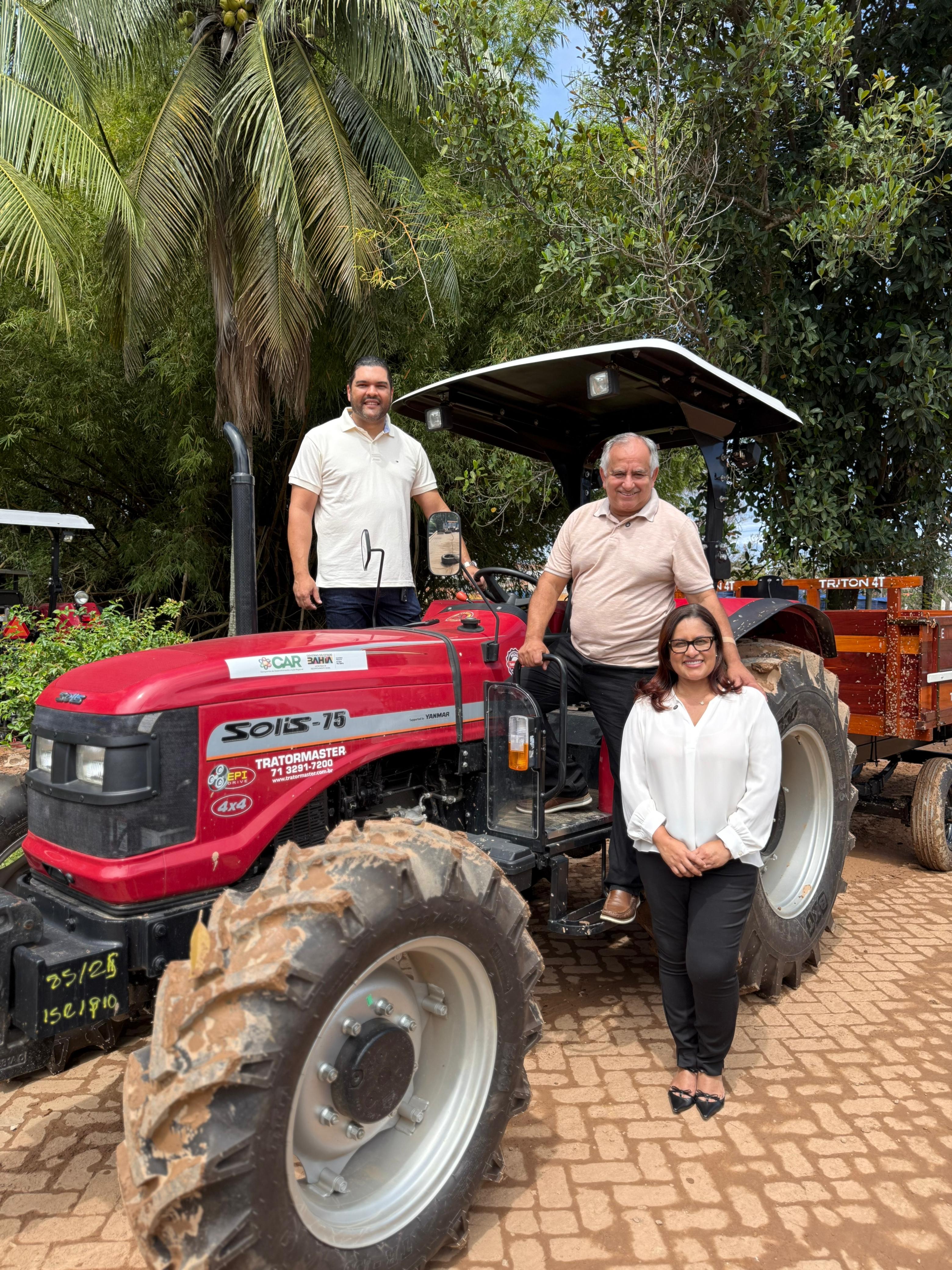 A entrega do equipamento ocorreu nesta segunda-feira (25)