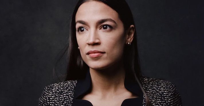 A deputada democrata Alexandria Ocasio-Cortez A deputada democrata Alexandria Ocasio-Cortez