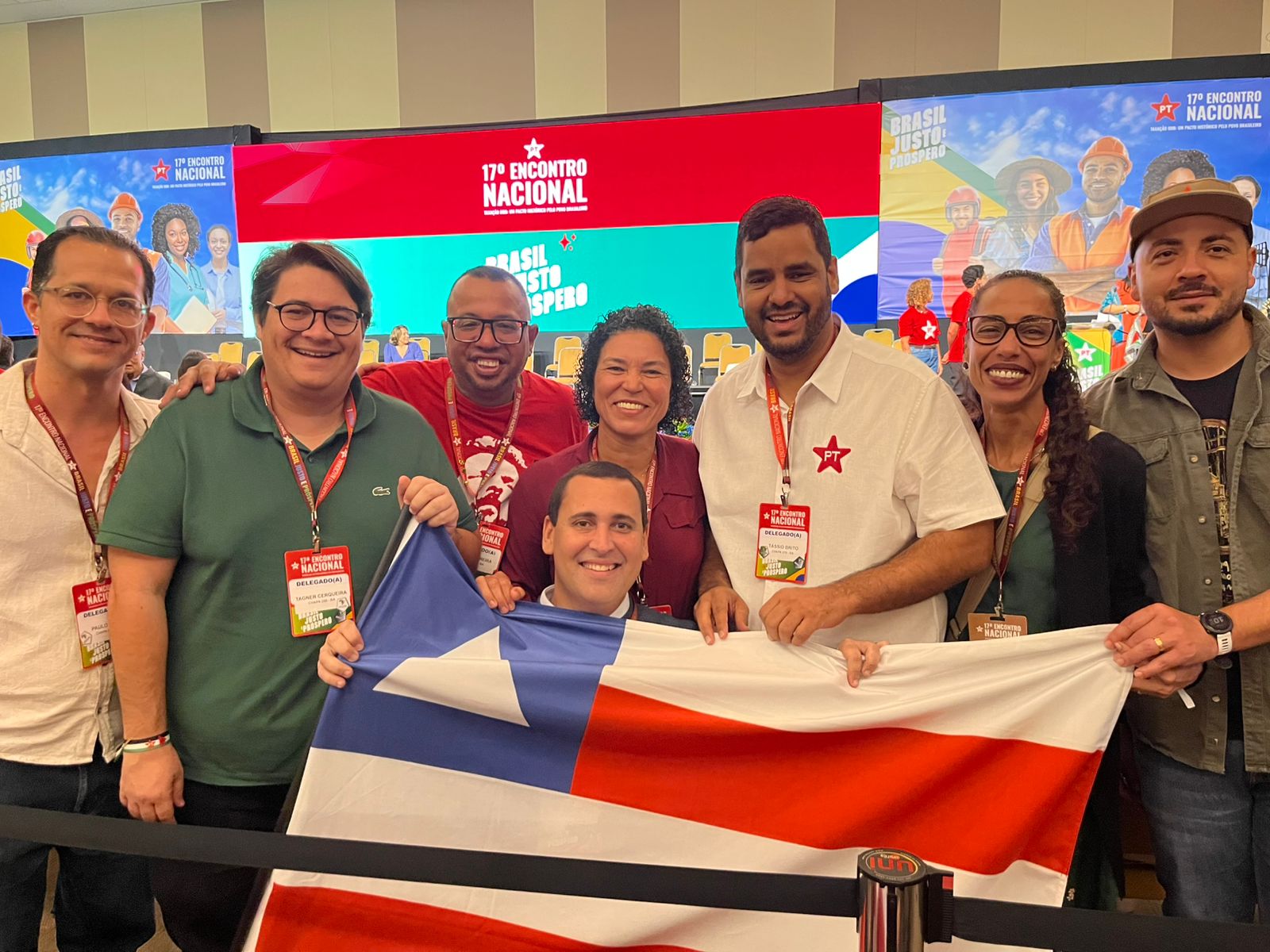 Bancada de representantes da Bahia no Diretório Nacional é a maior já eleita Bancada de representantes da Bahia no Diretório Nacional é a maior já eleita