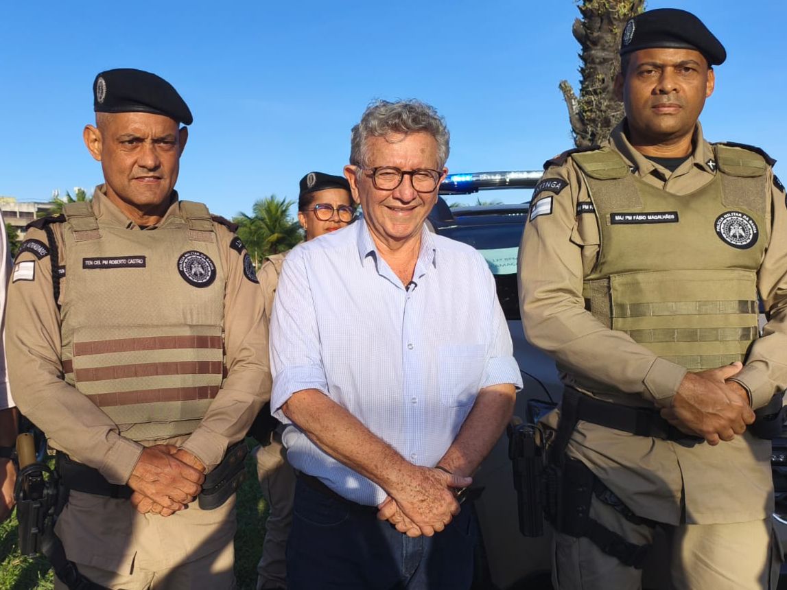 Caetano destacou o empenho do Governo do Estado no fortalecimento das polícias Militar, Civil e do Corpo de Bombeiros