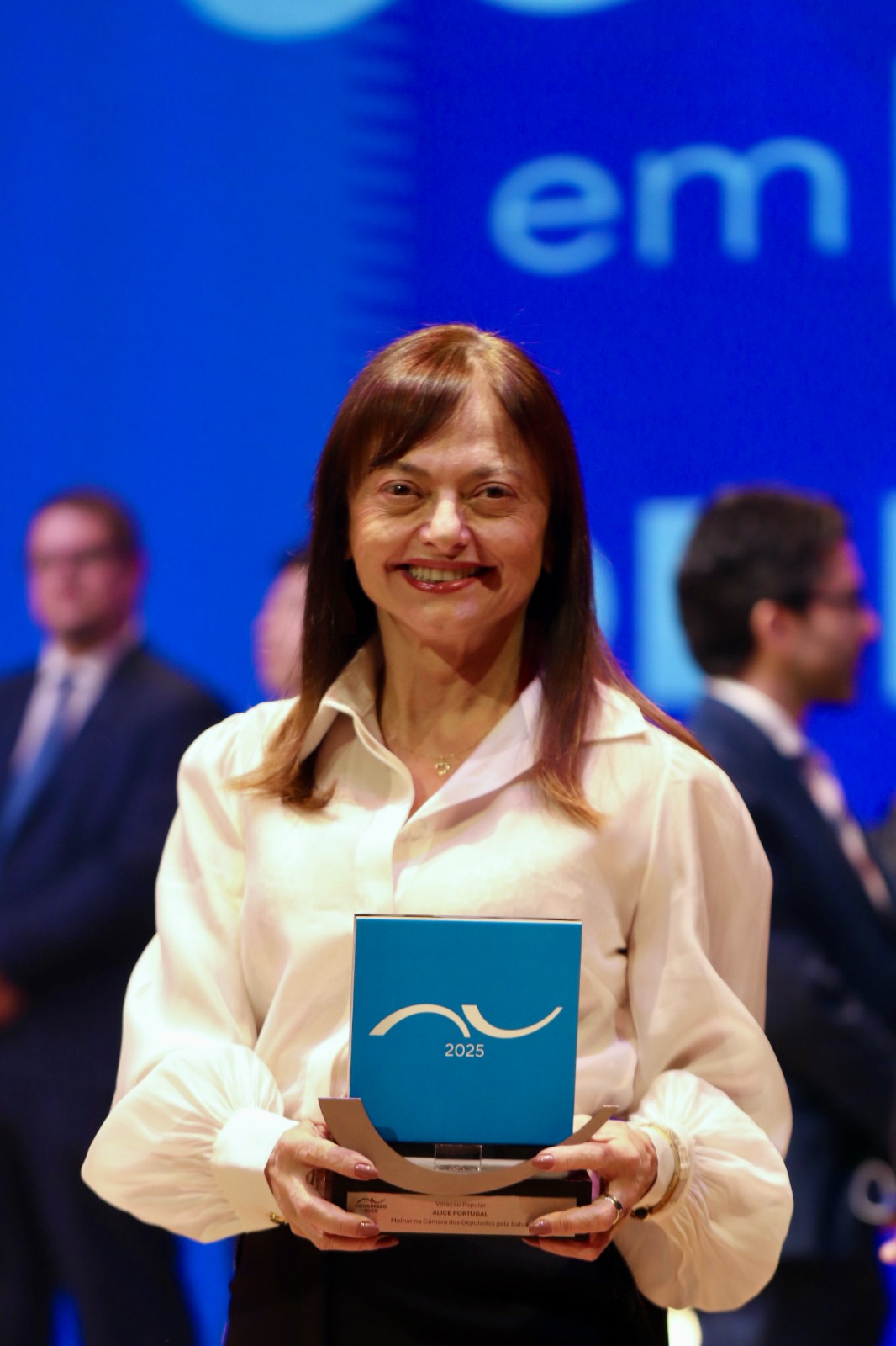 Imagem de Alice Portugal é eleita a melhor deputada da Bahia pelo Prêmio Congresso em Foco Imagem de Alice Portugal é eleita a melhor deputada da Bahia pelo Prêmio Congresso em Foco