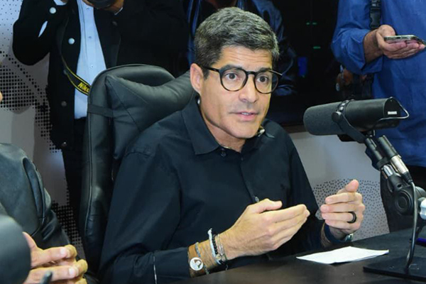 O o ex-prefeito de Salvador e vice-presidente nacional do União Brasil, ACM Neto O o ex-prefeito de Salvador e vice-presidente nacional do União Brasil, ACM Neto