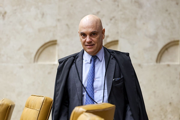 O ministro Alexandre de Moraes, do STF (Supremo Tribunal Federal)