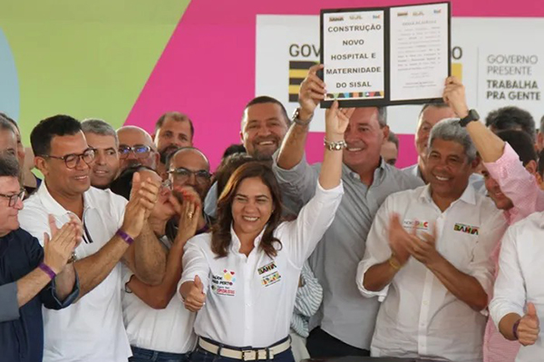 Governador Jerônimo Rodrigues (PT) assinou a ordem de serviço para a construção do Hospital Regional do Sisal em Serrinha Governador Jerônimo Rodrigues (PT) assinou a ordem de serviço para a construção do Hospital Regional do Sisal em Serrinha