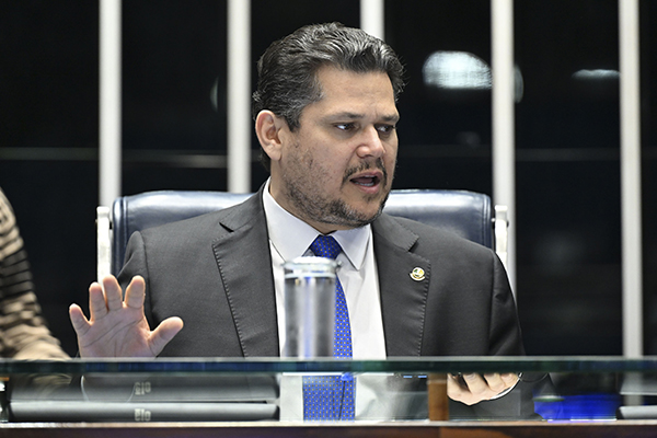 O presidente do Senado, Davi Alcolumbre (União Brasil-AP) O presidente do Senado, Davi Alcolumbre (União Brasil-AP)