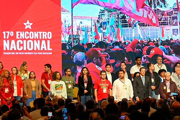 Encontro Nacional do PT, em Brasília Encontro Nacional do PT, em Brasília