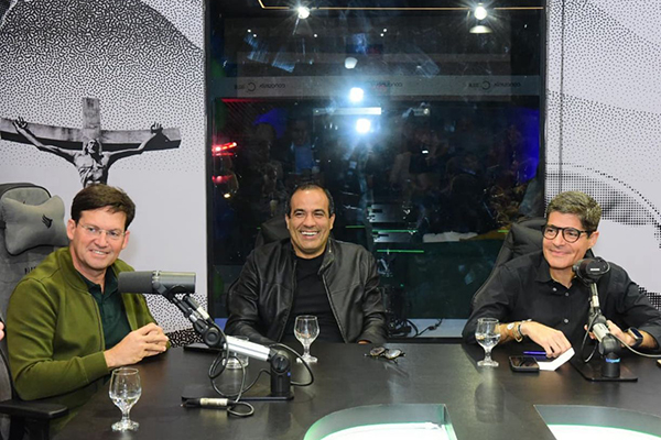 O presidente do PL Bahia, João Roma, o ex-prefeito de Salvador ACM Neto e o atual prefeito da capital, Bruno Reis O presidente do PL Bahia, João Roma, o ex-prefeito de Salvador ACM Neto e o atual prefeito da capital, Bruno Reis