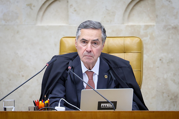 O presidente do Supremo Tribunal Federal (STF), Luís Roberto Barroso
