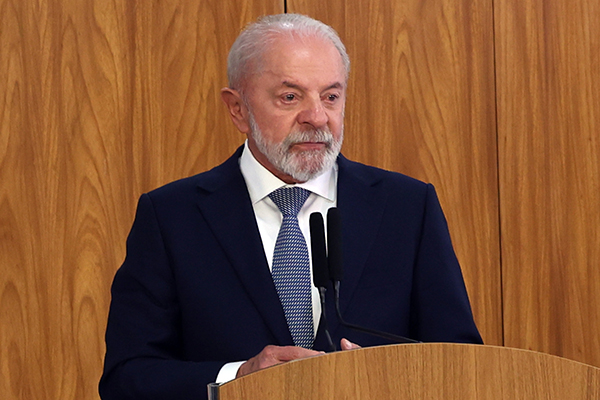 O presidente Lula (PT)