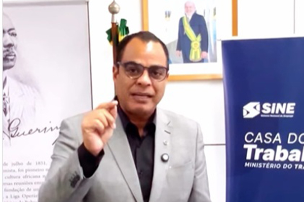 O secretário de Qualificação, Emprego e Renda do Ministério do Trabalho e Emprego, Magno Lavigne