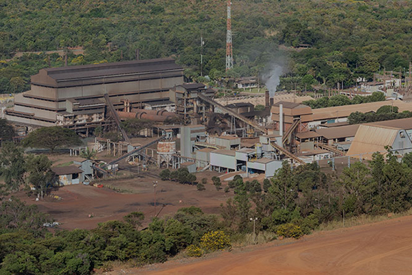 Instalações da mineradora Anglo American nas imediações da cidade de Barro Alto, no estado de Goiás Instalações da mineradora Anglo American nas imediações da cidade de Barro Alto, no estado de Goiás