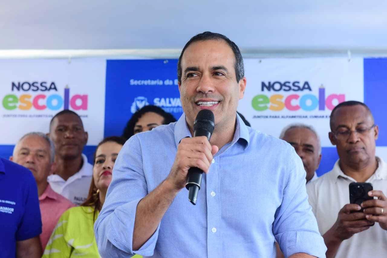 O prefeito Bruno Reis (União Brasi) O prefeito Bruno Reis (União Brasi)