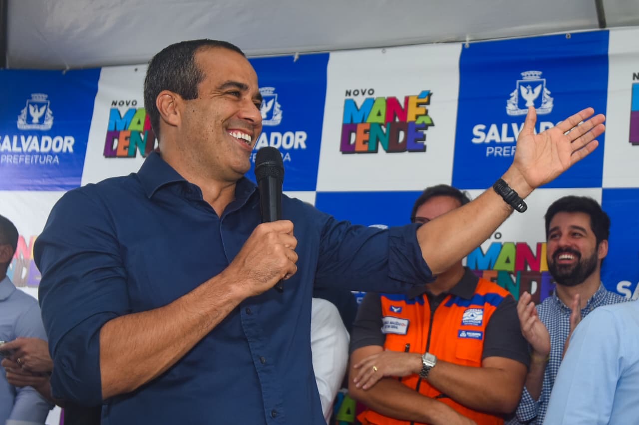 O prefeito Bruno Reis (União Brasil) O prefeito Bruno Reis (União Brasil)