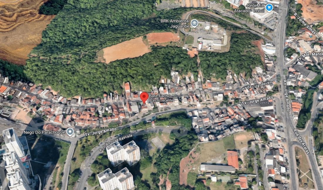 O Bate-Facho encontra-se logo abaixo da barragem de Pituaçu O Bate-Facho encontra-se logo abaixo da barragem de Pituaçu