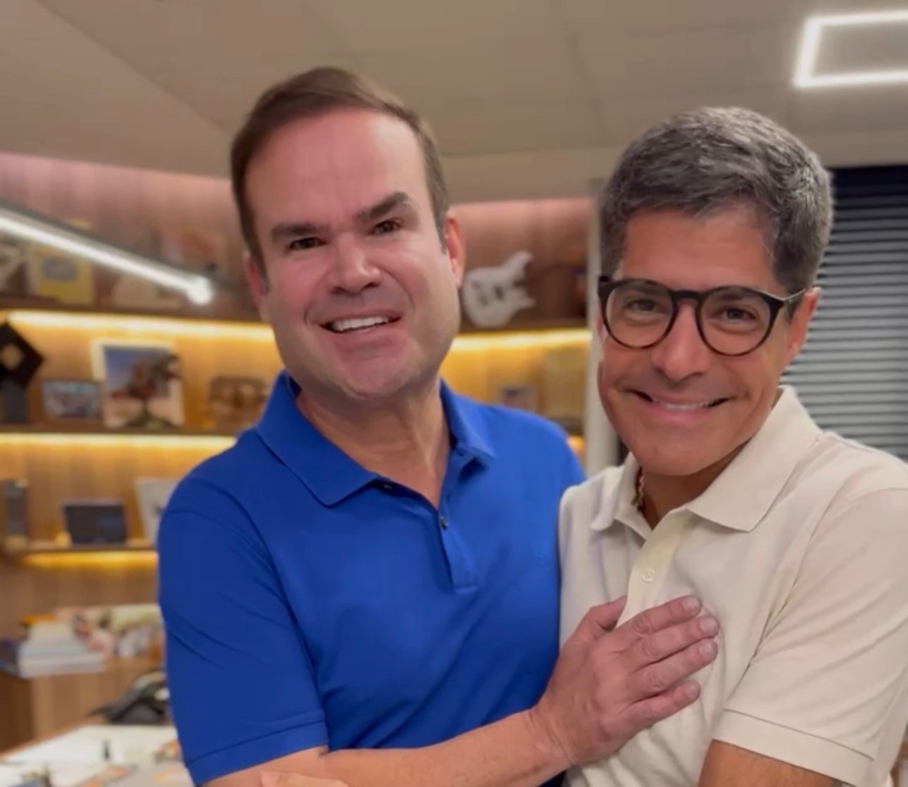 Cacá Leão (PP) e ACM Neto (União)