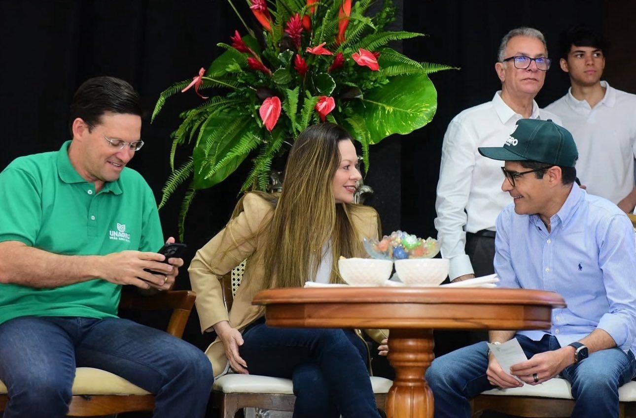 Na chegada ao ato, ACM Neto disse que o “PT virou as costas para o agro na Bahia”