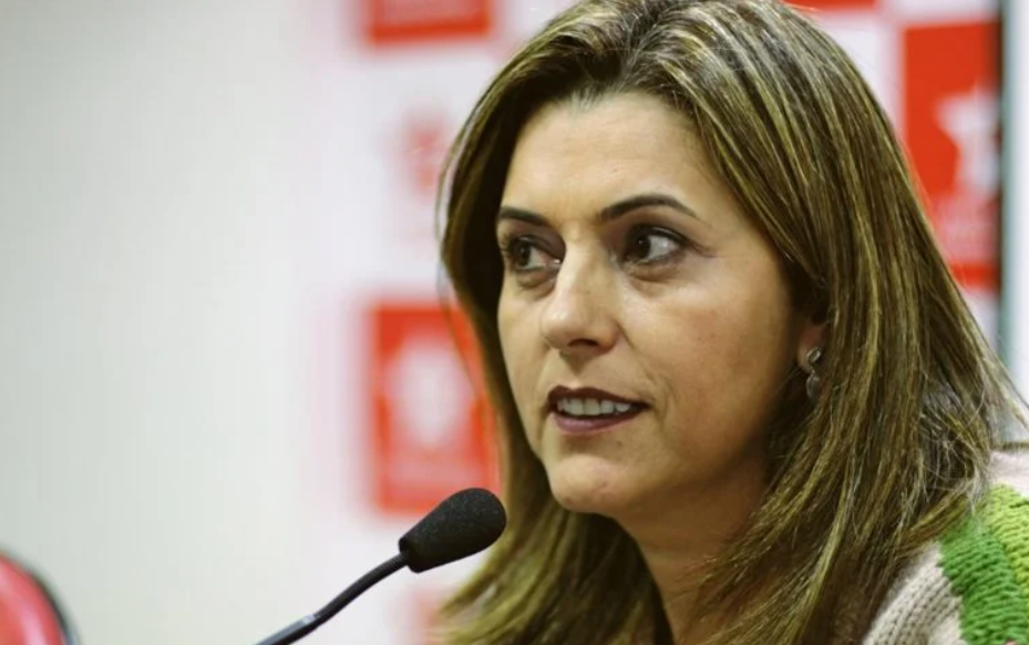 A tesoureira do PT, Gleide Andrade A tesoureira do PT, Gleide Andrade