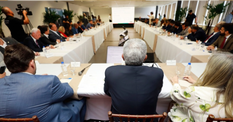 Durante o encontro o governador também apresentou outros investimentos estratégicos de mobilidade Durante o encontro o governador também apresentou outros investimentos estratégicos de mobilidade