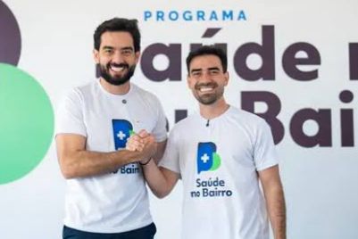 Secretário Dr. Pedro Henrique e prefeito Junior Marabá