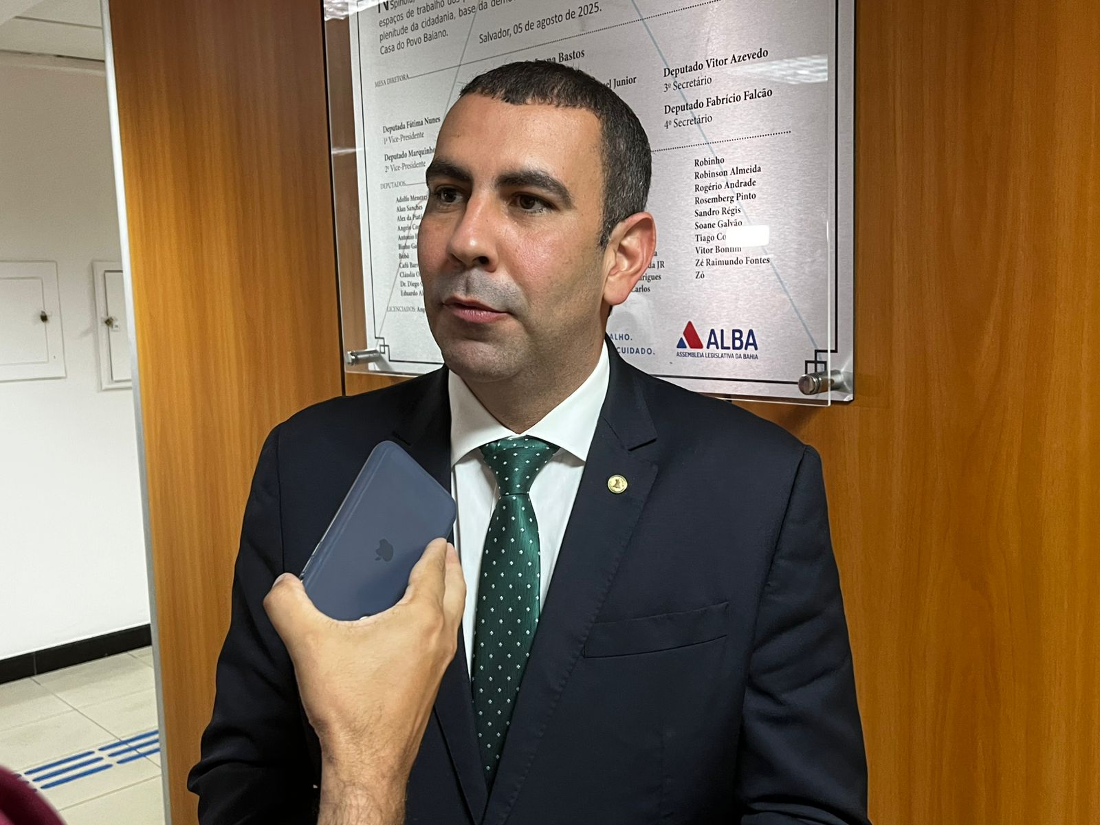 Deputado estadual Júnior Nascimento, líder do União Brasil na Assembleia Legislativa da Bahia (AL-BA) Deputado estadual Júnior Nascimento, líder do União Brasil na Assembleia Legislativa da Bahia (AL-BA)