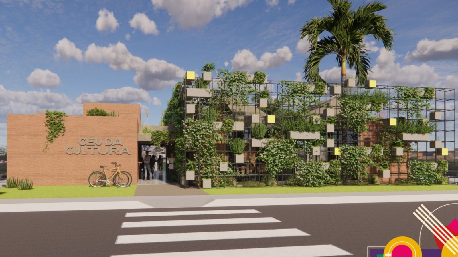 A Conder está responsável pela sua construção e a Secretaria de Cultura do Estado pela implantação dos equipamentos A Conder está responsável pela sua construção e a Secretaria de Cultura do Estado pela implantação dos equipamentos