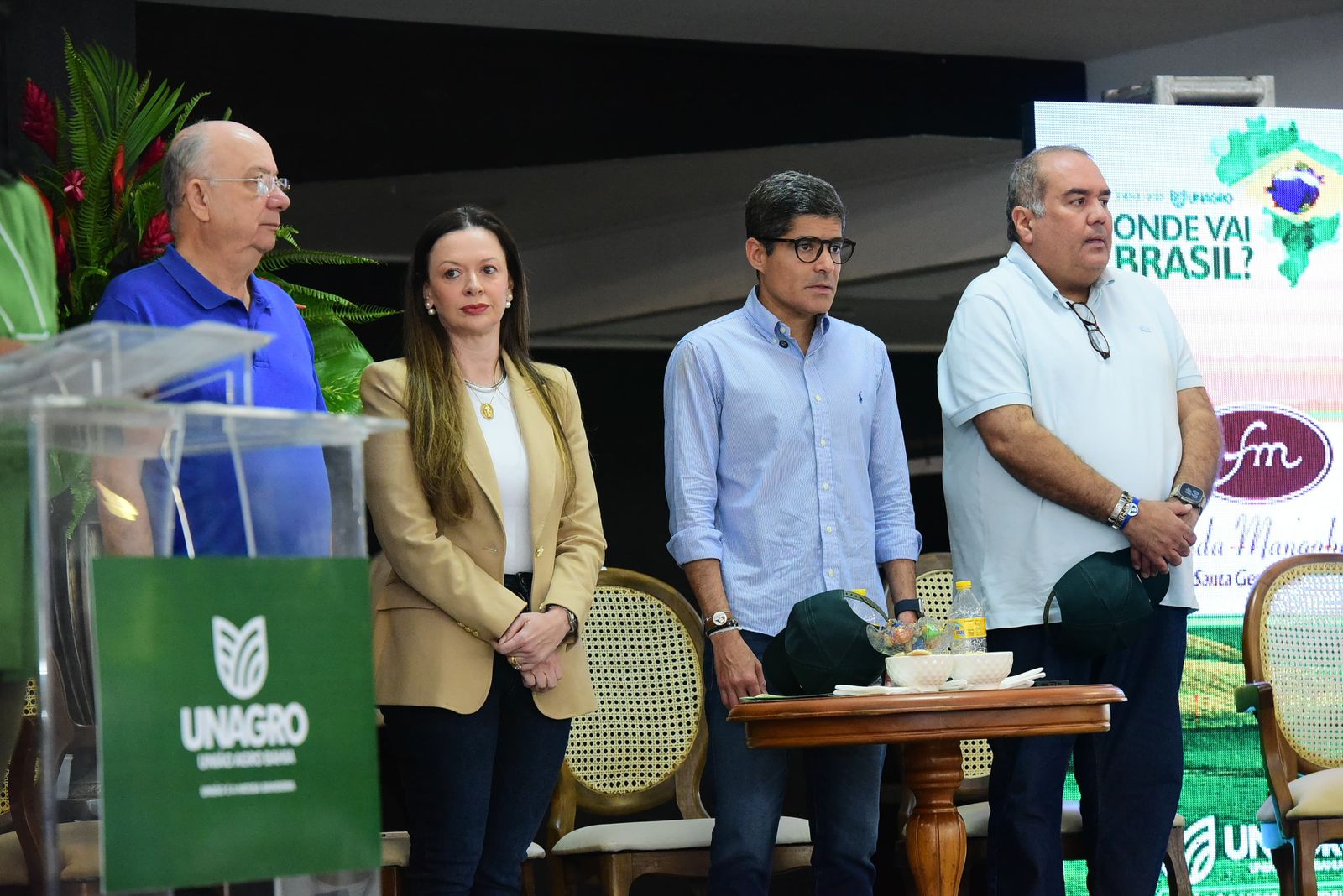 ACM Neto durante evento em Feira de Santana