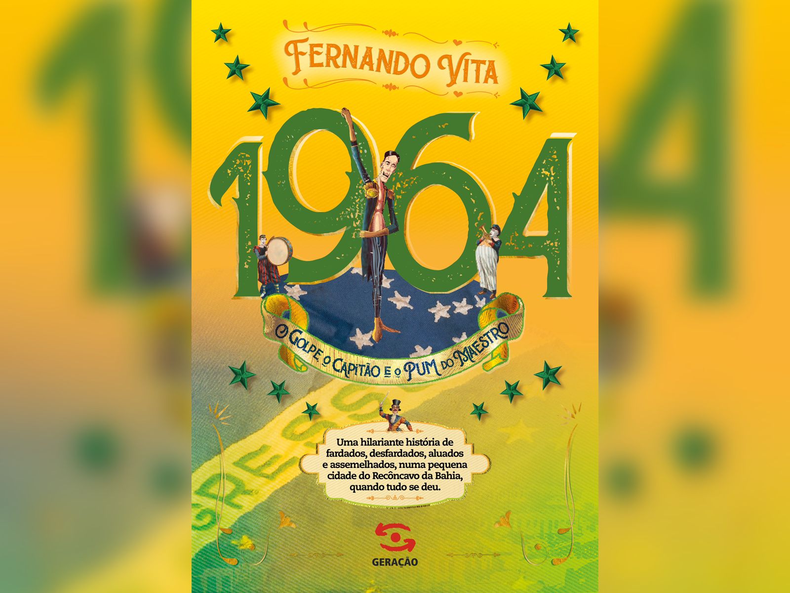 O livro, publicado pela Geração Editorial, integra o universo ficcional de Todavia, cidade imaginária do Recôncavo da Bahia O livro, publicado pela Geração Editorial, integra o universo ficcional de Todavia, cidade imaginária do Recôncavo da Bahia