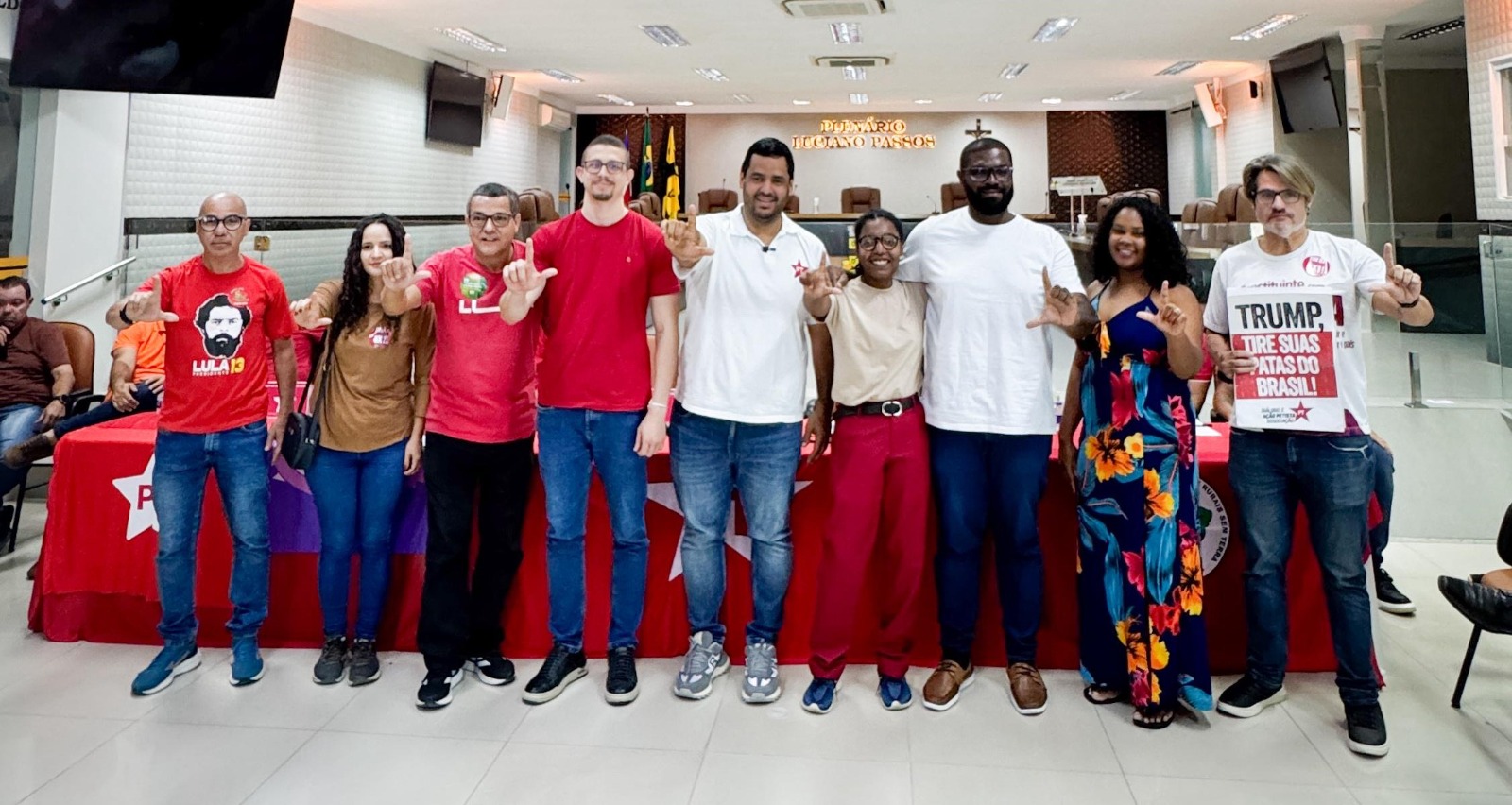 Tássio Brito esteve presente nas cerimônias em Itacaré, Itabuna, Ilhéus, Cruz das Almas e Maragogipe Tássio Brito esteve presente nas cerimônias em Itacaré, Itabuna, Ilhéus, Cruz das Almas e Maragogipe