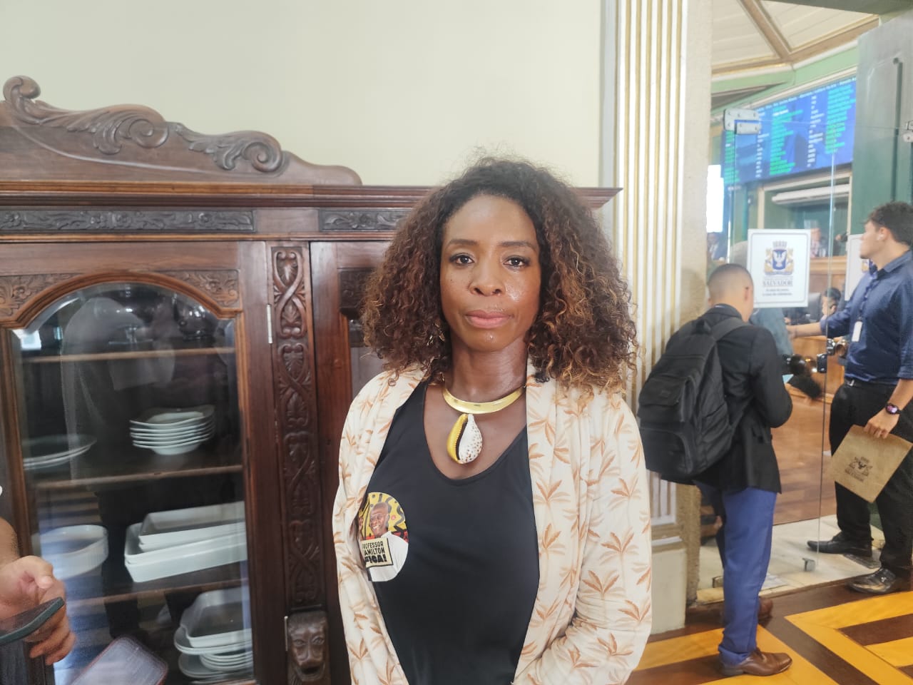 A vereadora Eliete Paraguassu (PSOL)