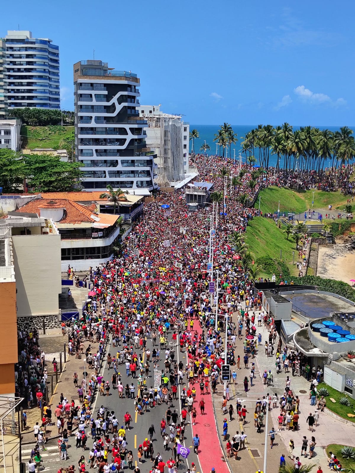 Manifestação em Salvador neste domingo contra a PEC da Blindagem